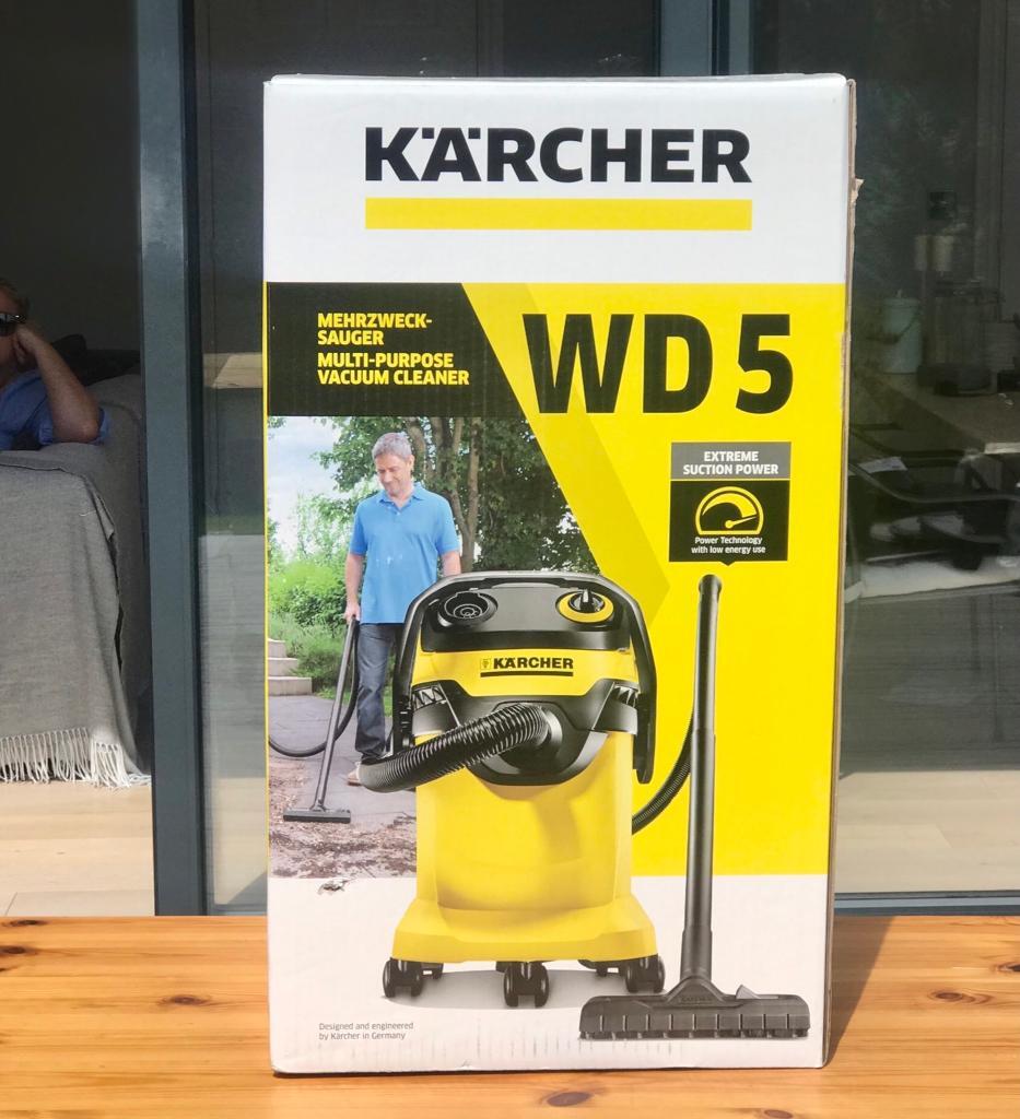 Karcher WD5 Wet \u0026 Dry Vacuum Cleaner 